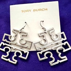 TORY BURCH Silver Earrings